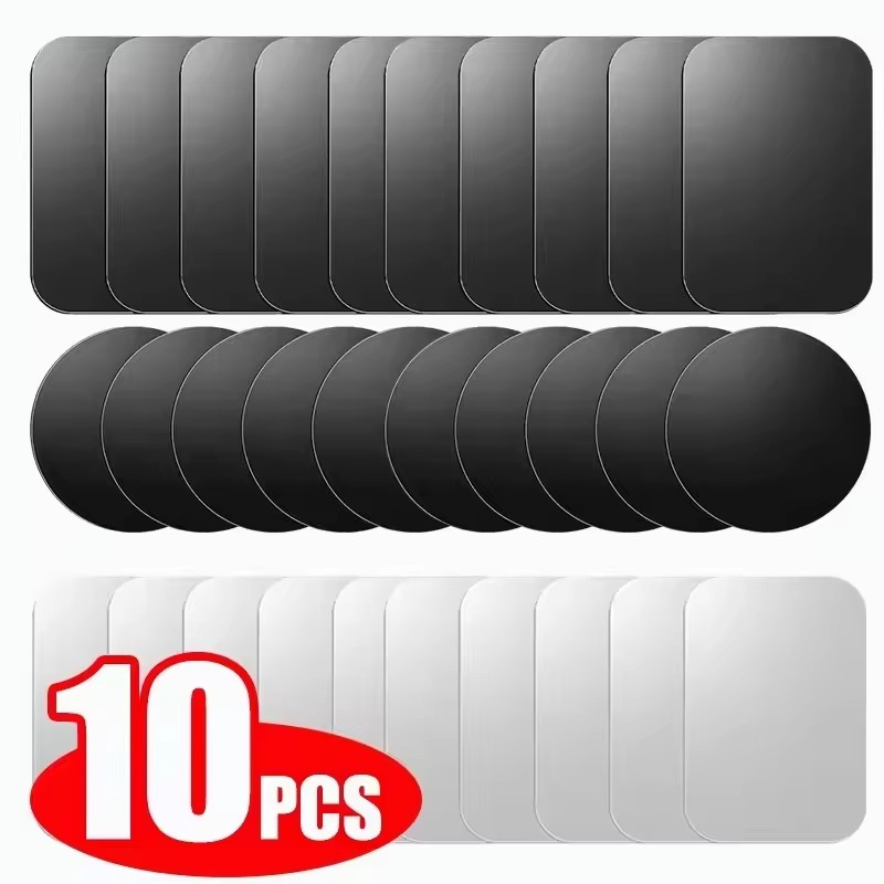 Phone Accessories Stand - 5/10 Stück Magnetische Metallplatten-Aufkleber für Auto-Handyhalterung