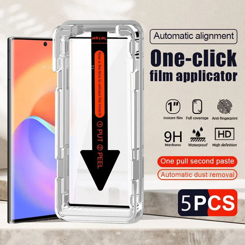 Oppo A78 - 5 Stück Gehärteter Glasfilm für OPPO