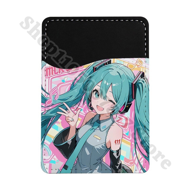 Phone Accessories Crochet - Kreatives Handy-Deko-Zubehör Ultradünne Brieftasche Hatsune Miku