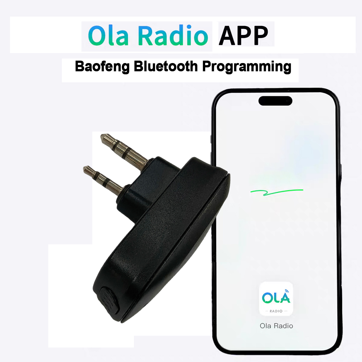 Phone Accessories App - BAOFENG Walkie-Talkie Drahtloser Bluetooth-Programmieradapter Telefon-App TYPE-C