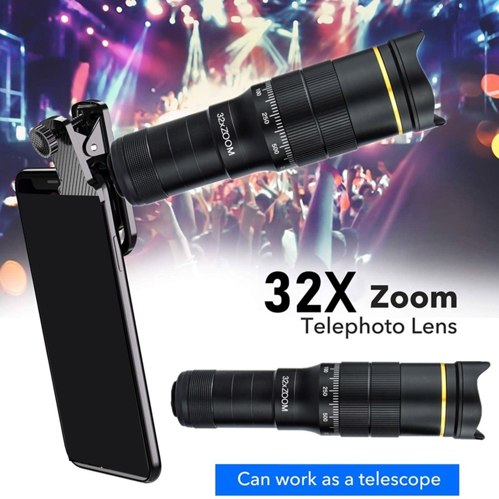 Phone Accessories To Buy - 32-fach Handy-Objektiv, tragbare Kamera-Makro-Zoom-Objektive für iPhone