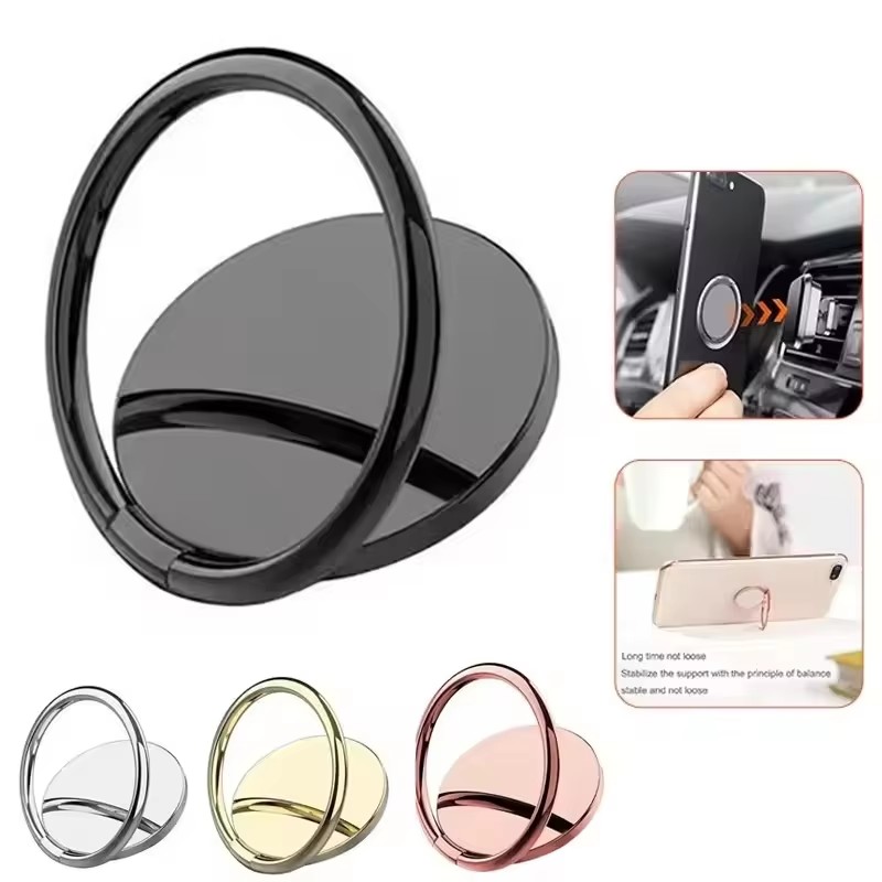 Phone Accessories Stand - Fingerring-Handyhalter für iPhone Xiaomi Aufkleber-Ständer Halterung