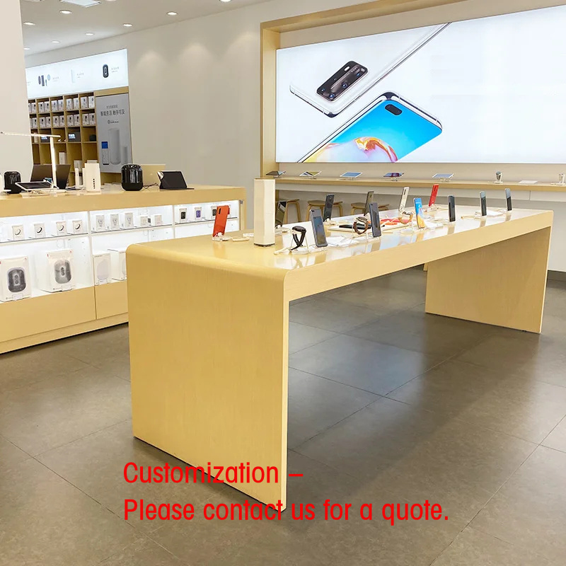 Phone Accessories Cabinet - Maßgefertigter Handy-Präsentationstisch, Zubehör-Schrank, Computer-Reparatur-Theke, Kassierer-Schrank, Seitenschrank-Design
