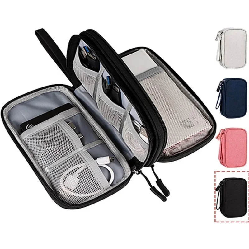 Usb Data Cable - Reise-Kabeltasche Tragbare Digitale Aufbewahrungstasche Ladegerät-Datenkabel-USB-Organizer Wasserdichte