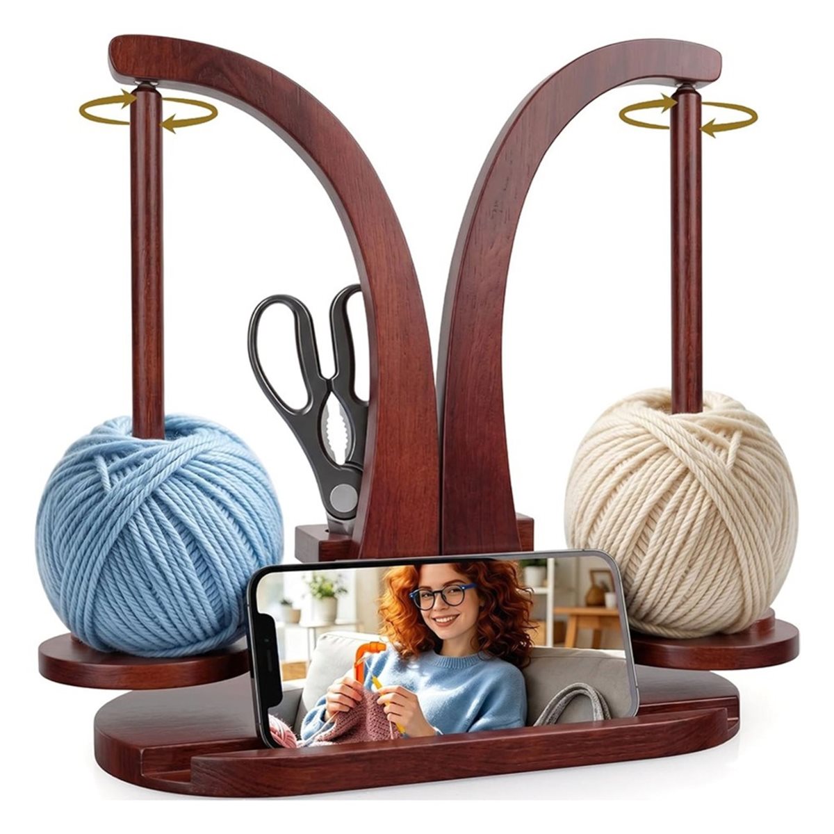 【TODAY-BUY】~@ Holz-Garnhalter  – Phone Accessories To Buy Bewertung und Preis