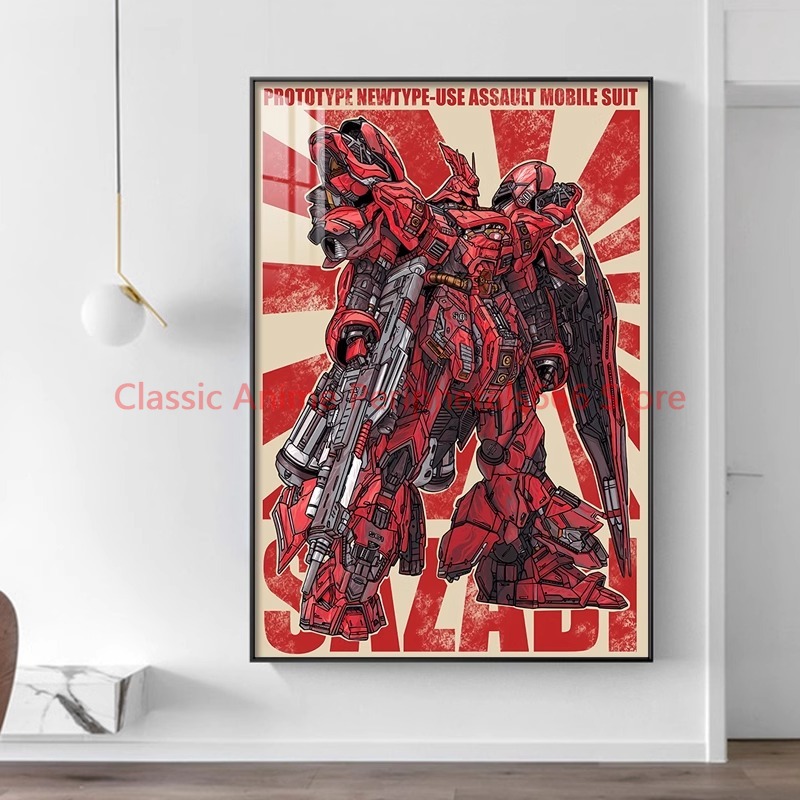Hängendes Retro-Gundam-Gemälde – Phone Accessories Supplier Bewertung und Preis
