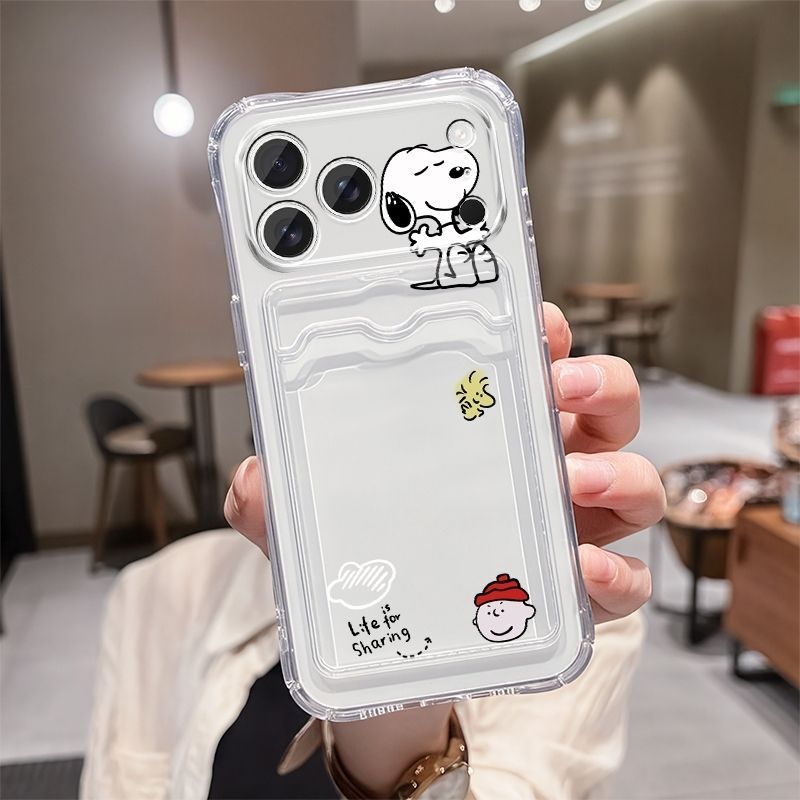 Anime Snoopy Weiche Kartenfach – Phone Accessories Supplier Bewertung und Preis