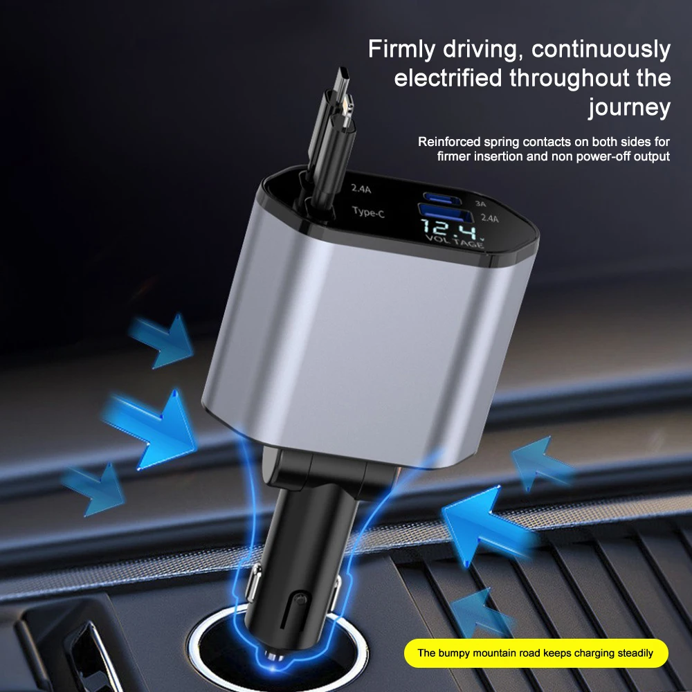 Autoladegerät-Adapter, 120 W,  – Usb Data Cable Bewertung und Preis