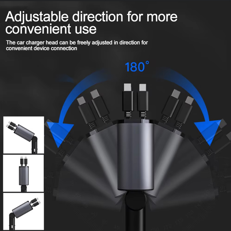 Autoladegerät-Adapter, 120 W,  – Usb Data Cable Bewertung und Preis