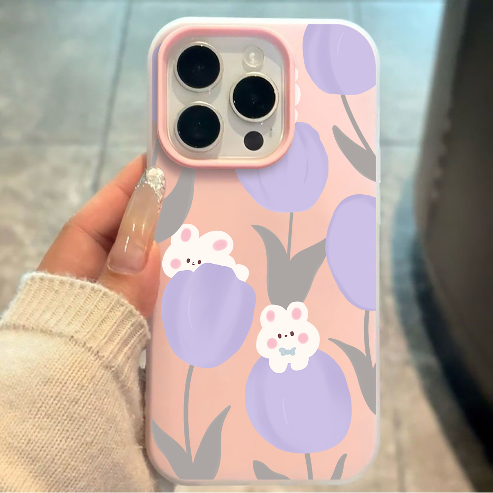 Weiche Lavendel-Tulpen Handyhü – Xiaomi Redmi Note 14 Bewertung und Preis