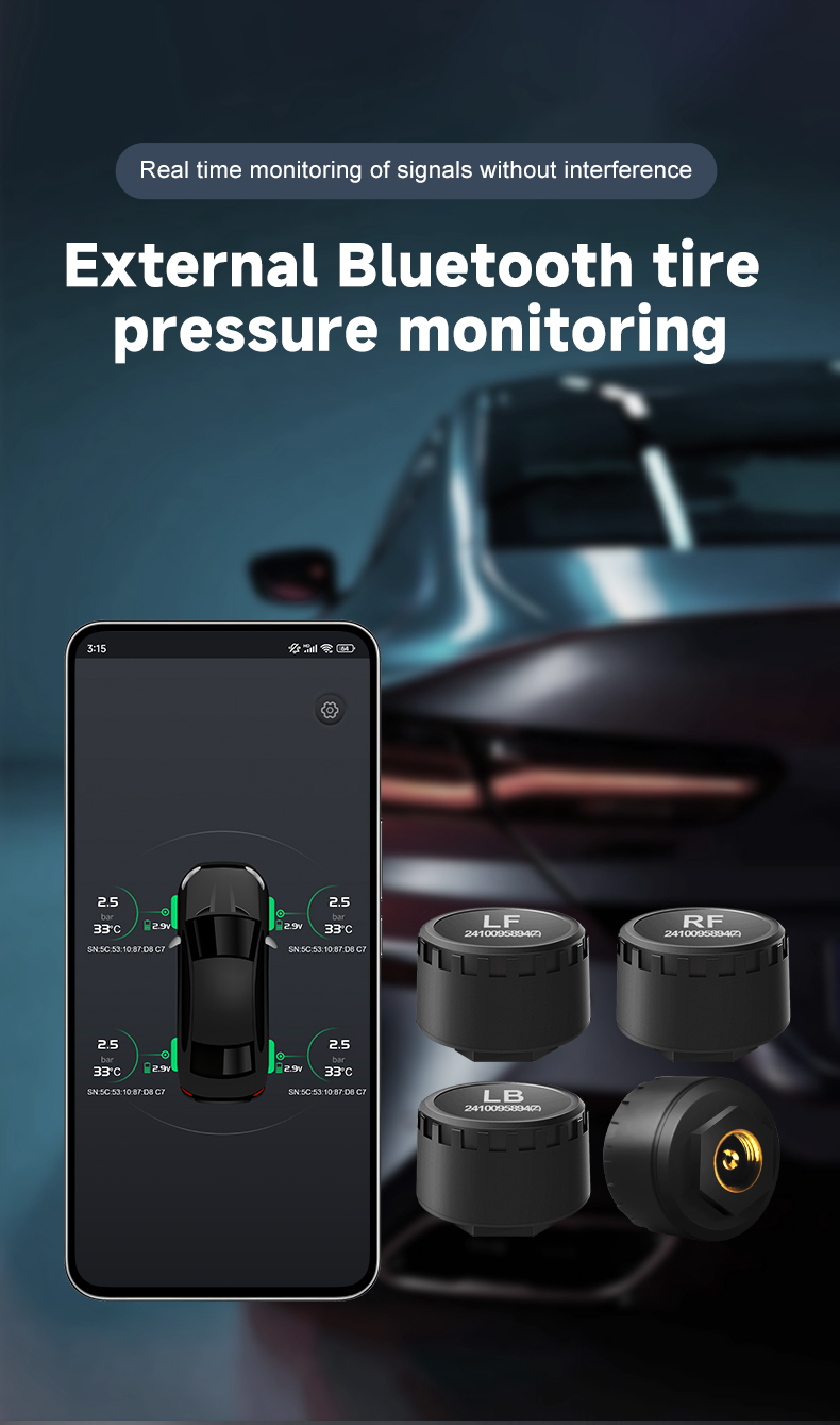 Auto TPMS 4 Sensoren Bluetooth – Phone Accessories App Bewertung und Preis