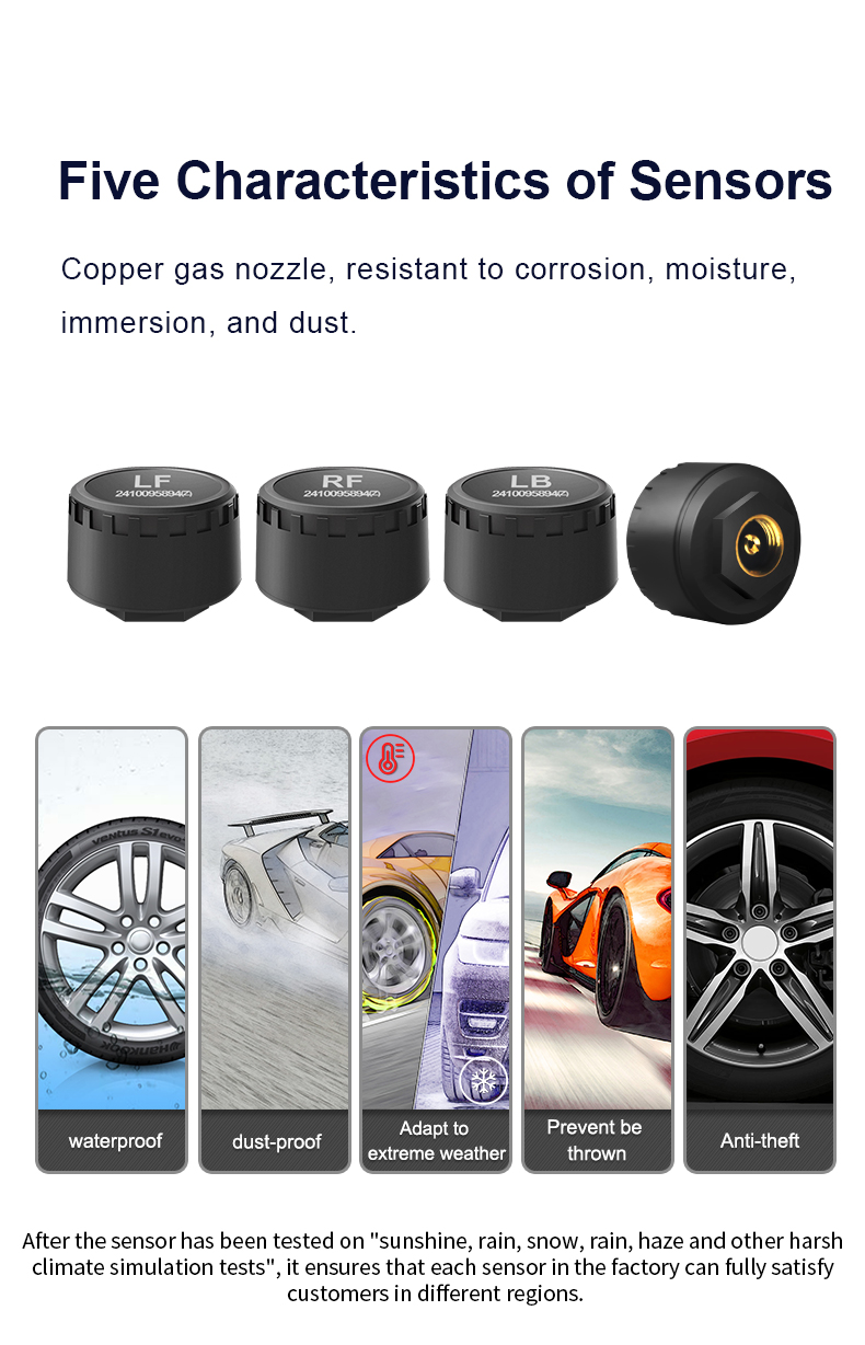 Auto TPMS 4 Sensoren Bluetooth – Phone Accessories App Bewertung und Preis